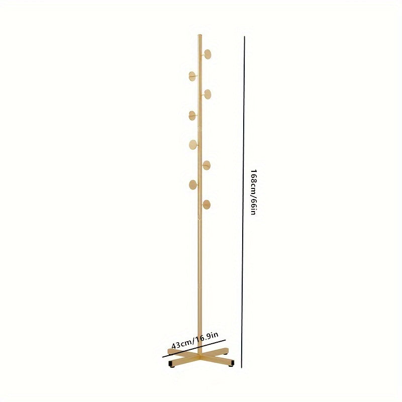 Freestanding coat rack in modern design