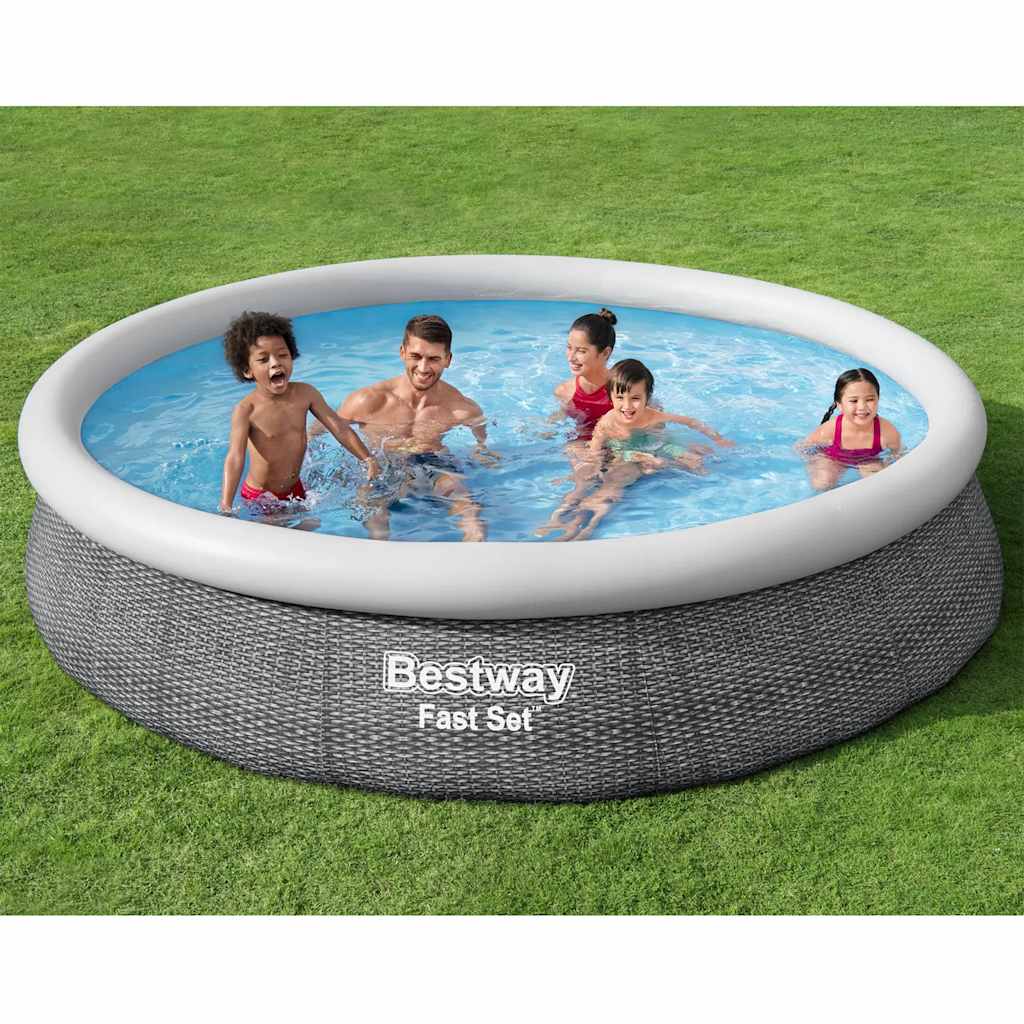 Conjunto de piscina redonda 366x76 cm