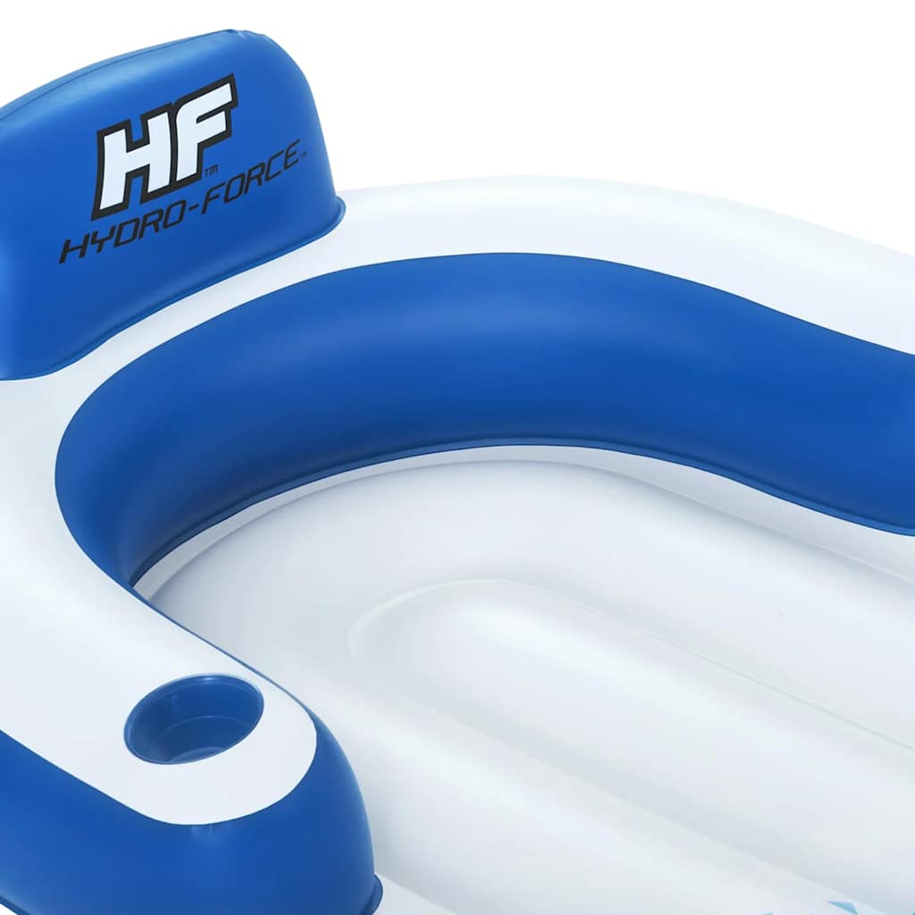 Espreguiçadeira flutuante Hydro-Force 183x97 cm azul