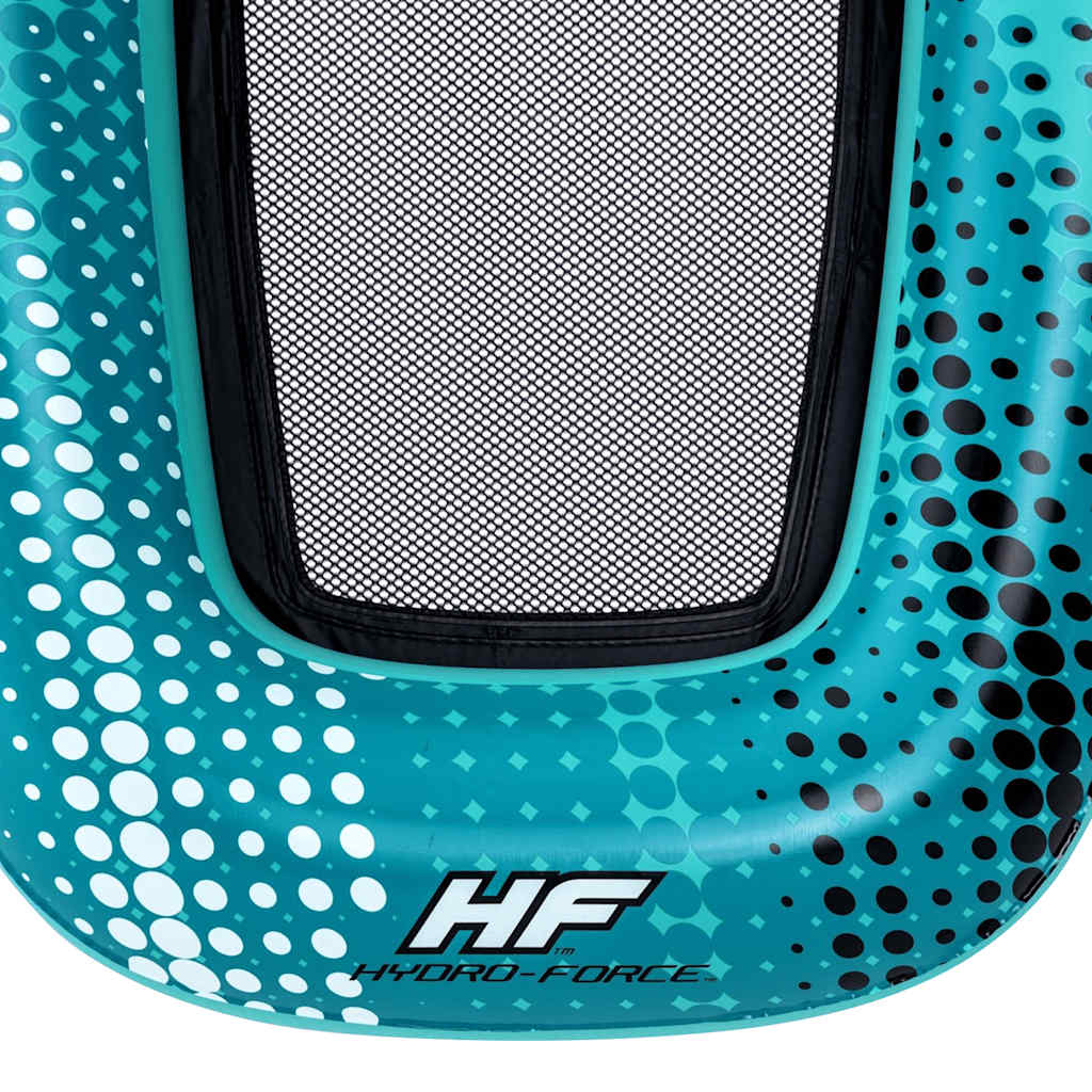 Espreguiçadeira flutuante c/ rede Hydro Force Sol Venture azul