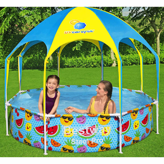 Piscina acima do solo infantil Steel Pro UV Careful 244x51 cm