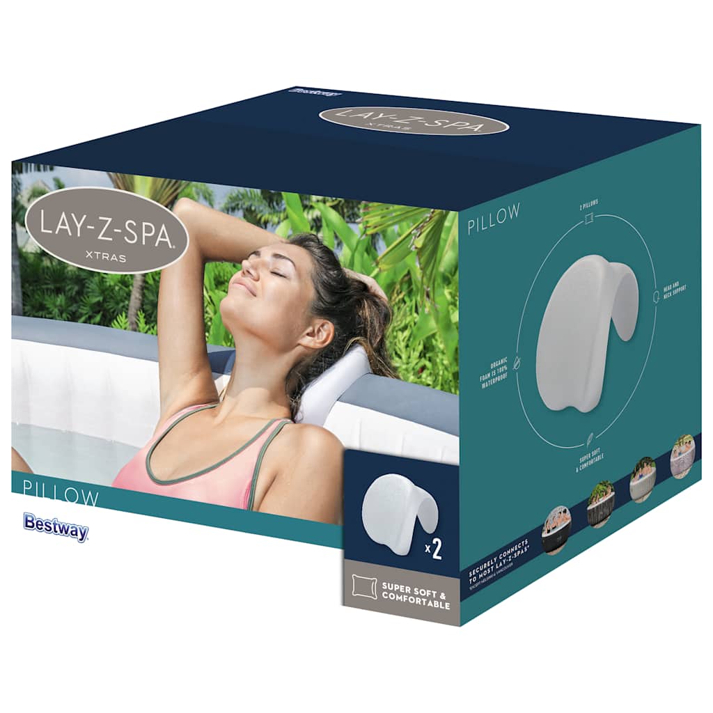 Almofada Lay-Z-Spa 25x19,5x17,5 cm