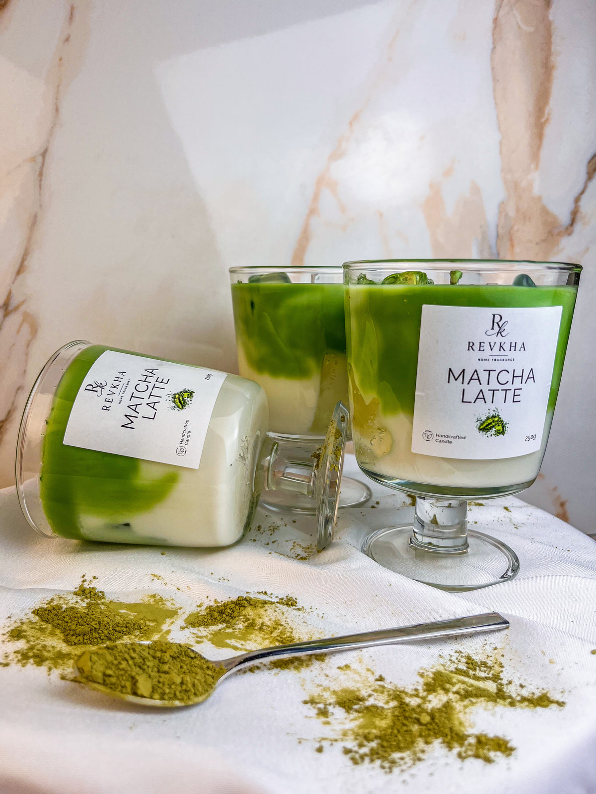 Vela Matcha Latte Artesanal 🍵