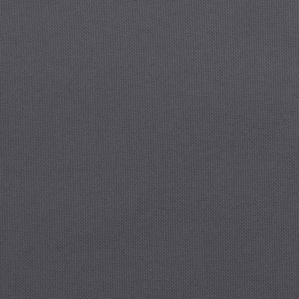Almofadão p/ banco de jardim 100x50x4cm tecido oxford antracite
