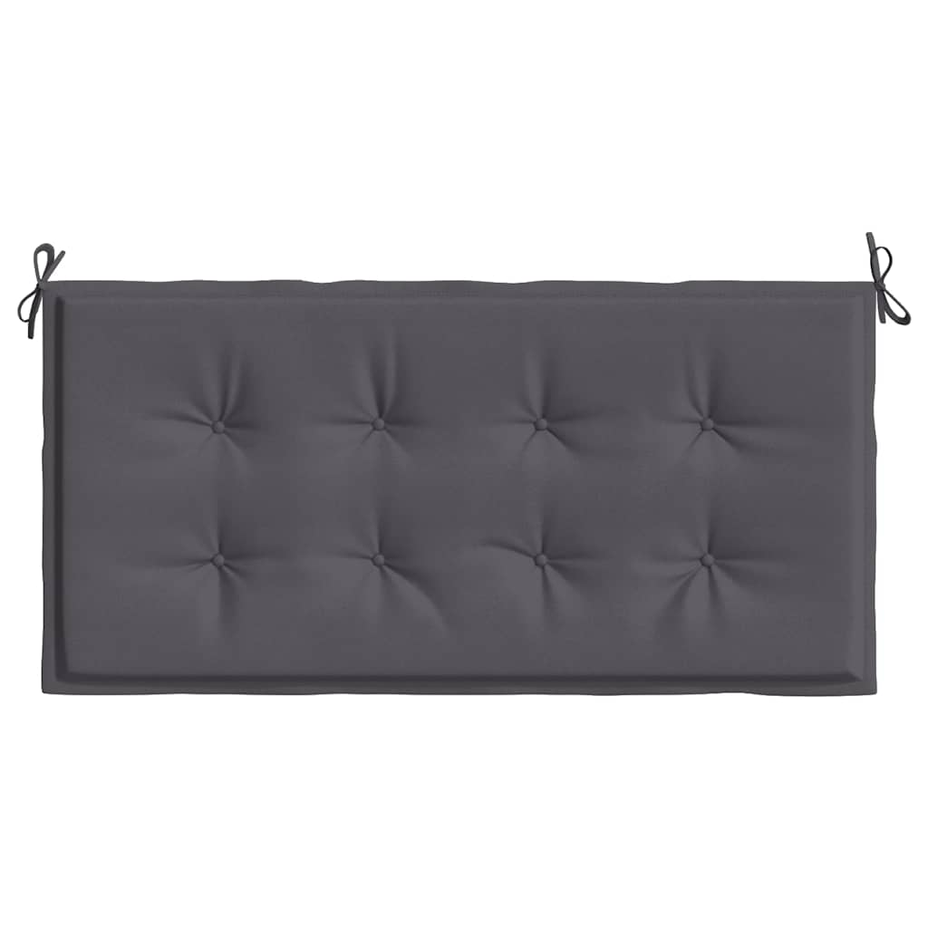 Almofadão p/ banco de jardim 120x50x4cm tecido oxford antracite