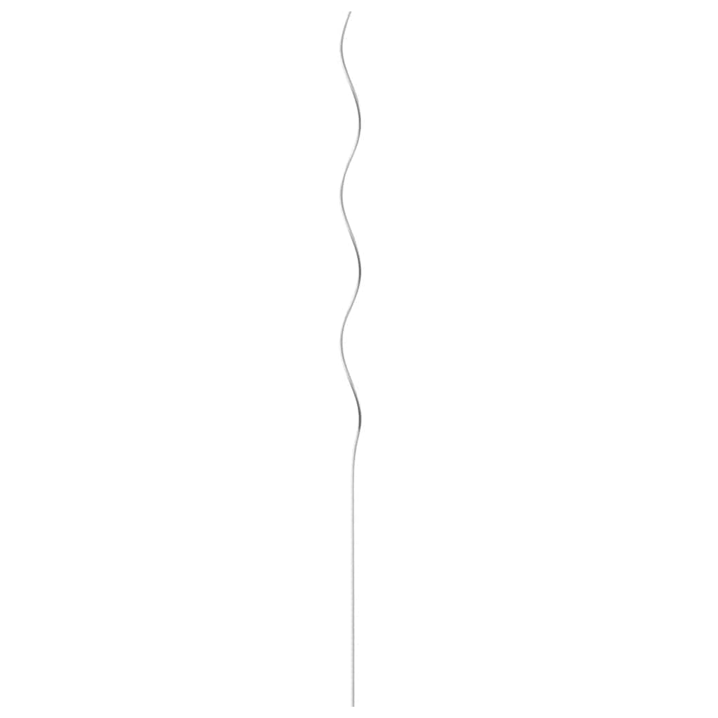 Suportes para plantas em espiral 50 pcs 110 cm aço galvanizado