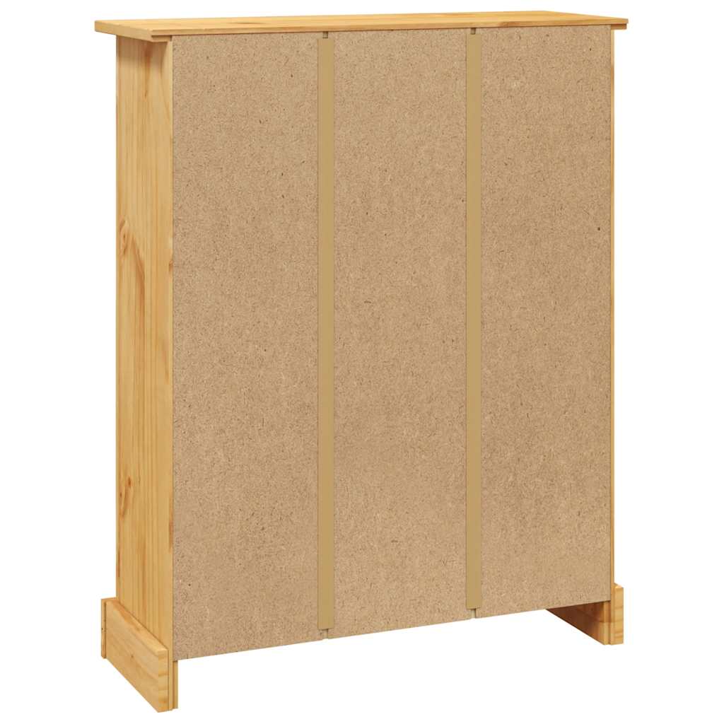 Estante 3 prateleiras Corona Range pinho mexicano 80x29x100 cm