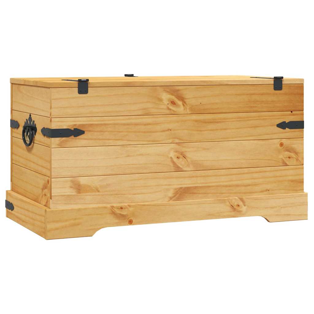 Arca de arrumação Corona Range em pinho mexicano 91x49,5x47 cm
