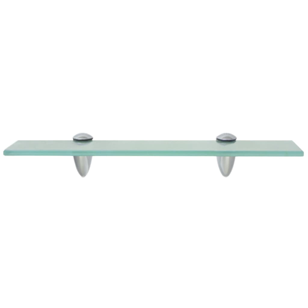 Prateleira flutuante vidro 40x10 cm 8 mm
