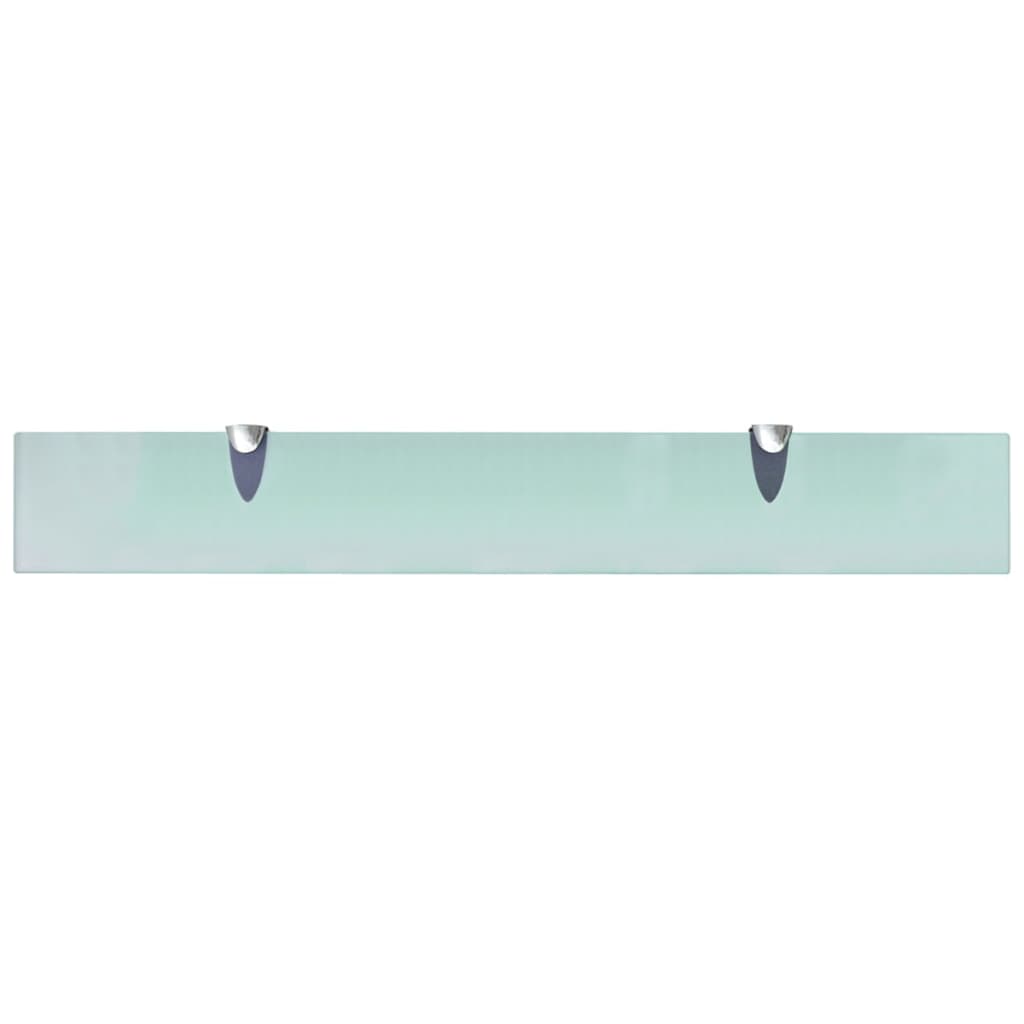 Prateleira flutuante vidro 70x10 cm 8 mm