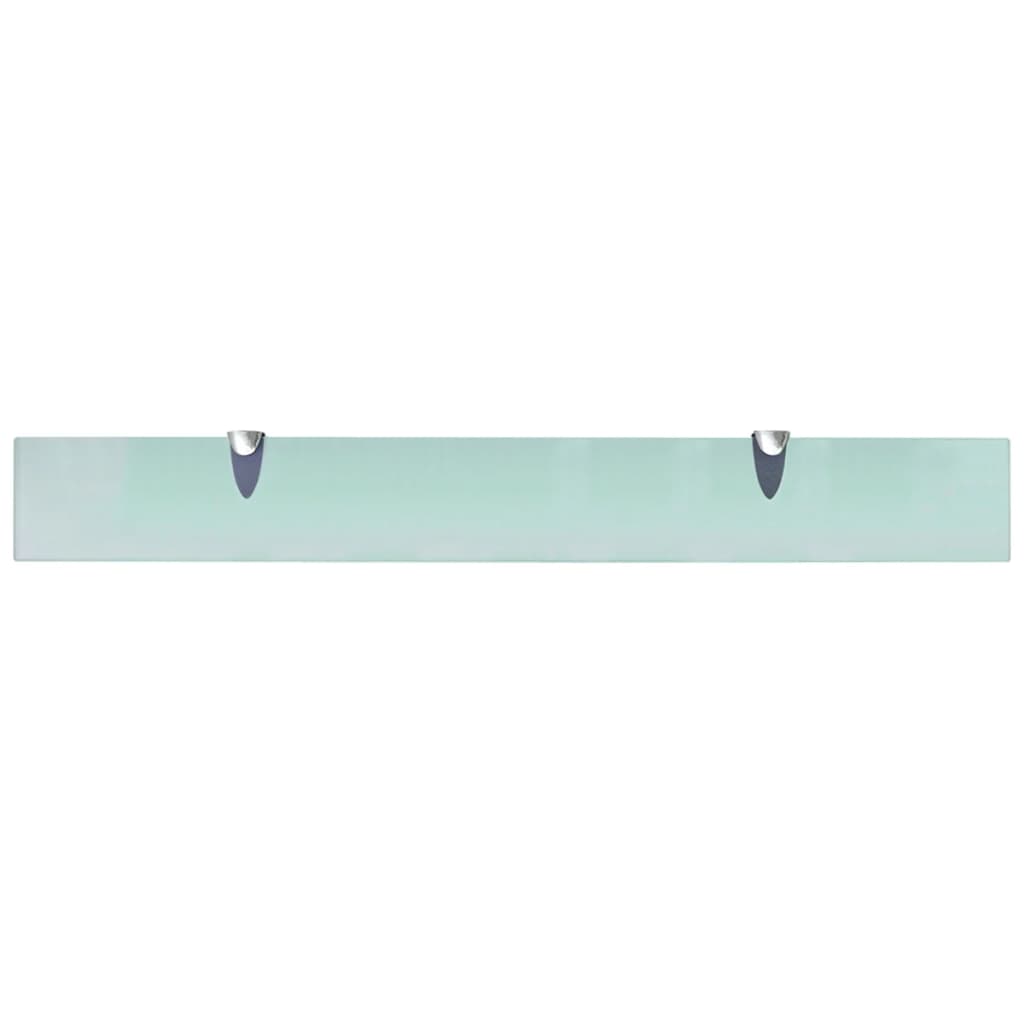 Prateleira flutuante vidro 80x10 cm 8 mm