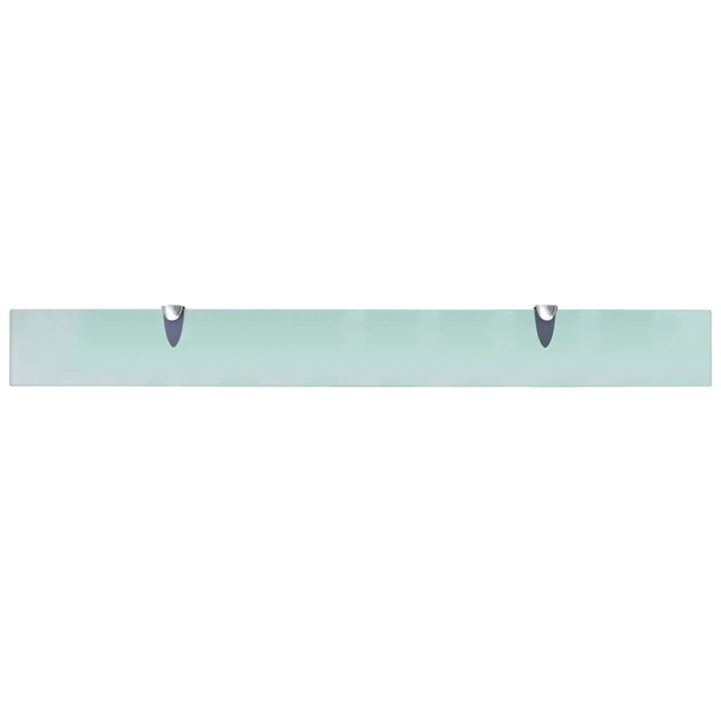 Prateleira flutuante vidro 90x10 cm 8 mm