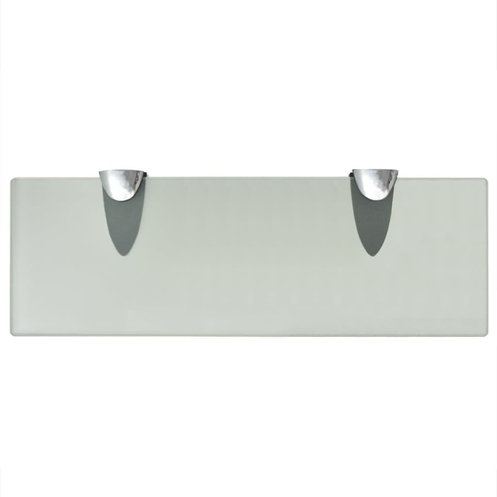 Prateleira flutuante vidro 30x10 cm 8 mm