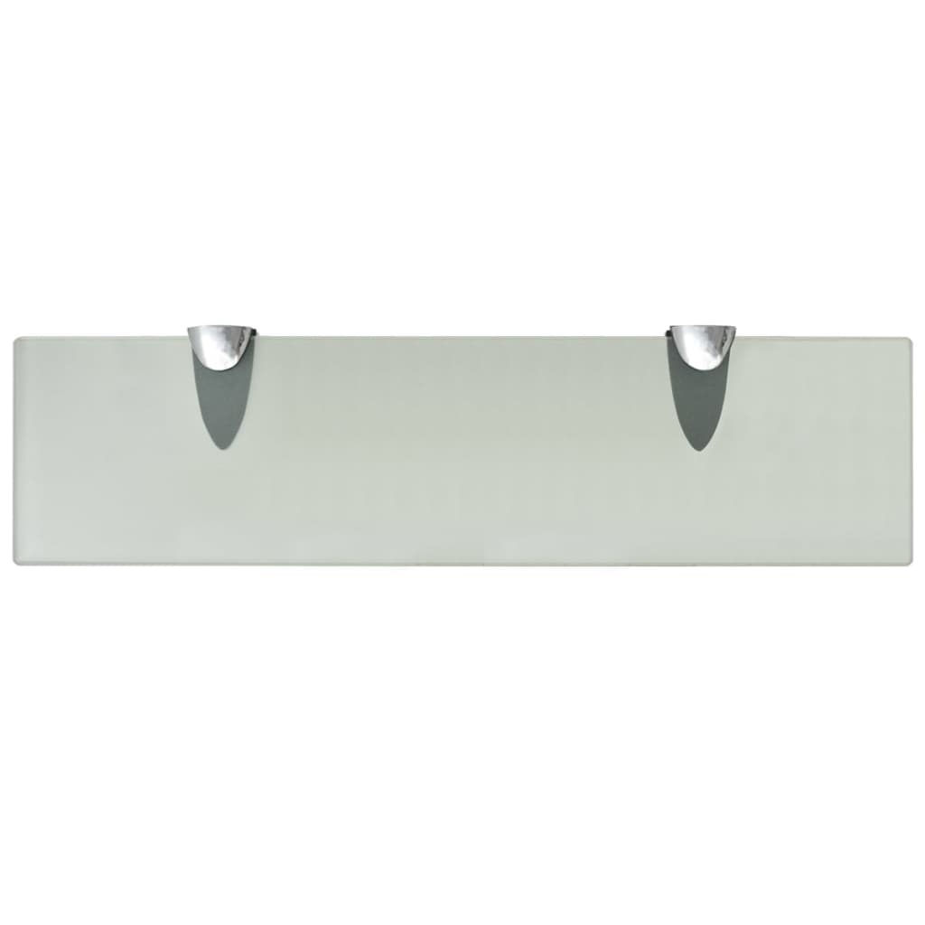 Prateleira flutuante vidro 40x10 cm 8 mm