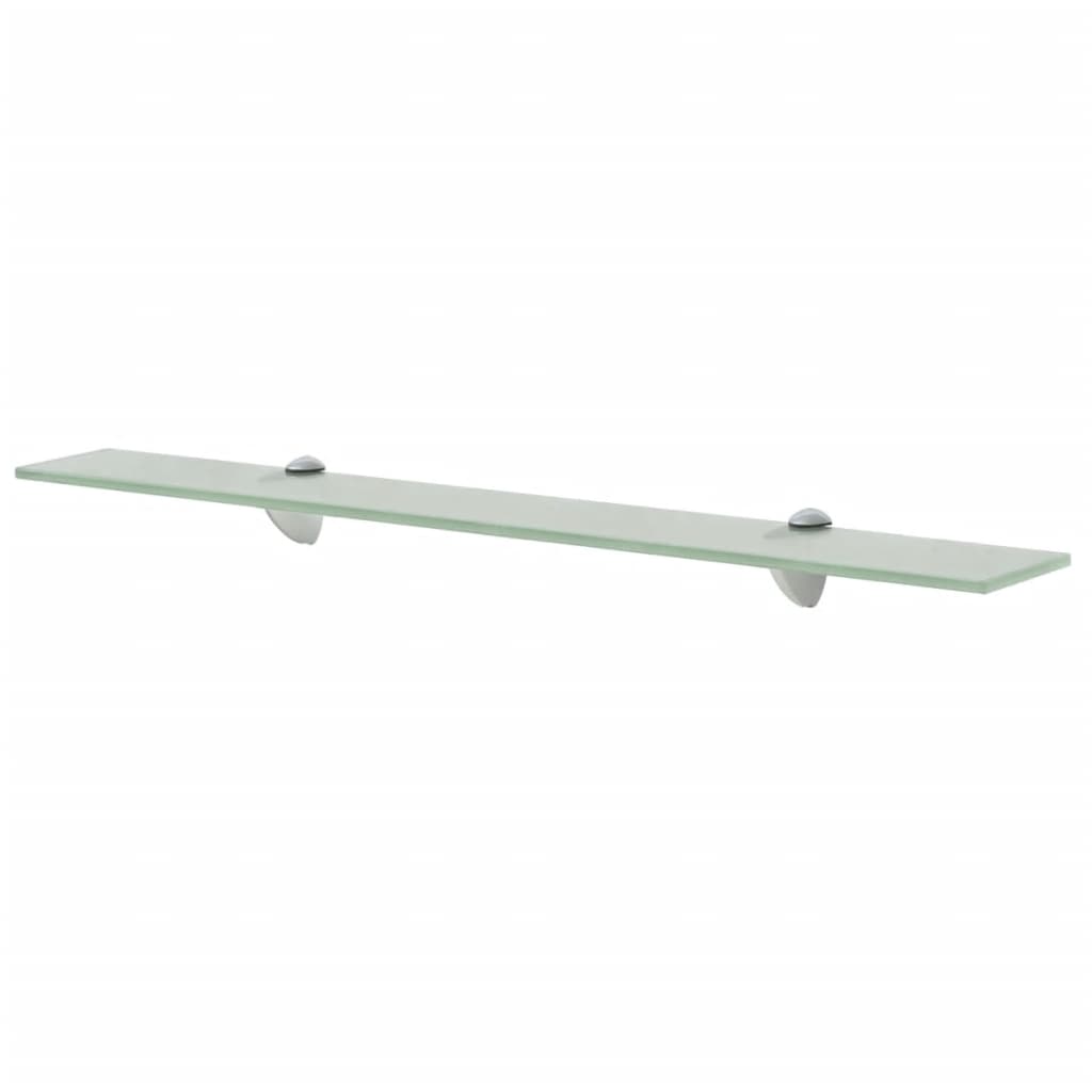 Prateleira flutuante vidro 70x10 cm 8 mm