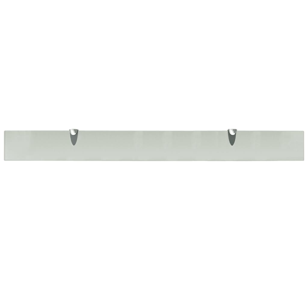Prateleira flutuante vidro 100x10 cm 8 mm