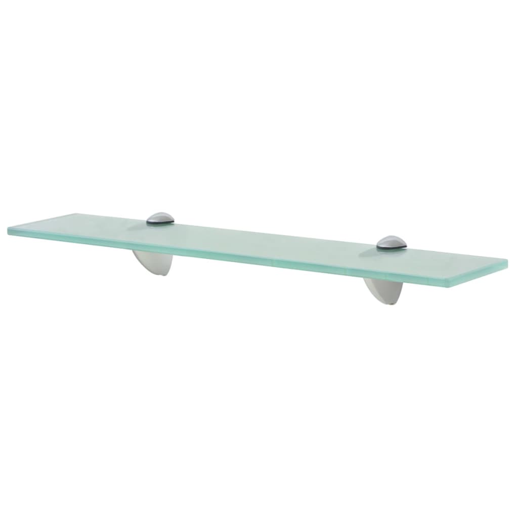 Prateleira flutuante vidro 50x20 cm 8 mm