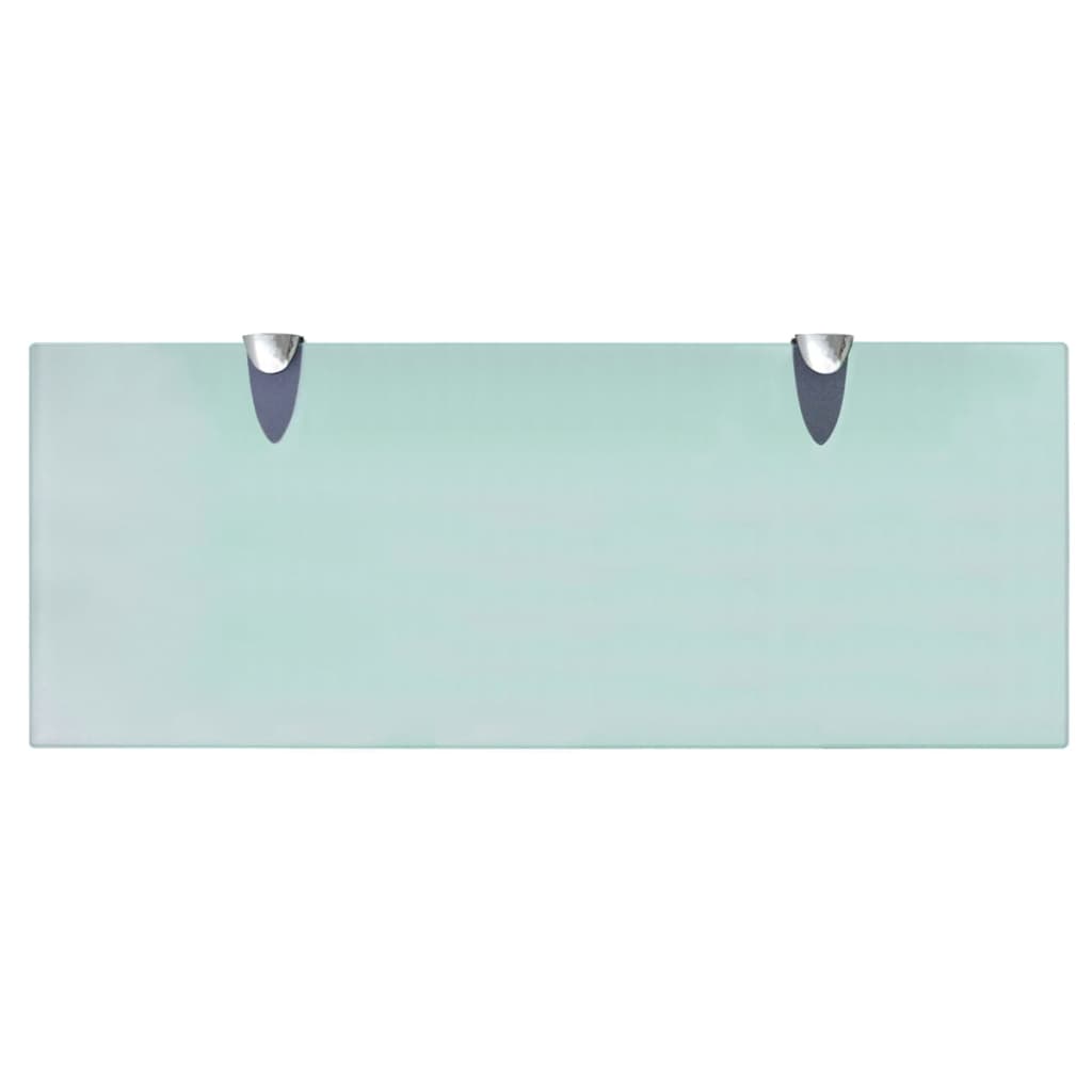 Prateleira flutuante vidro 50x20 cm 8 mm