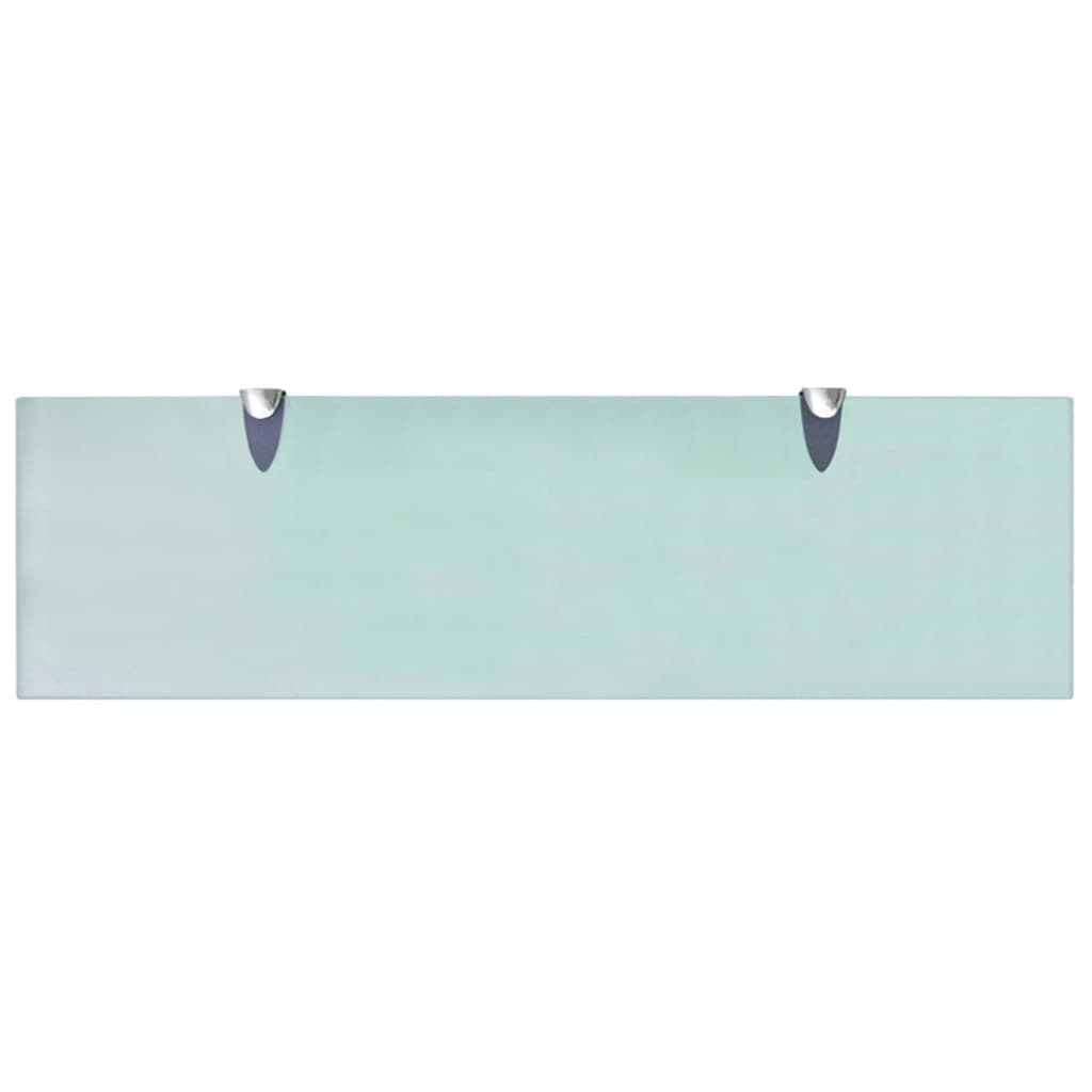 Prateleira flutuante vidro 70x20 cm 8 mm