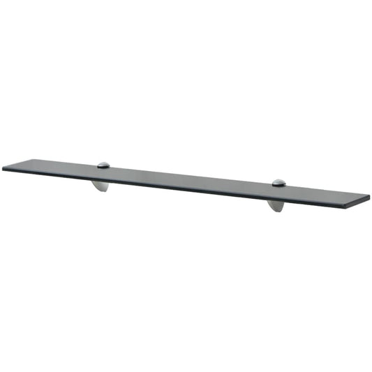 Prateleira flutuante vidro 80x20 cm 8 mm