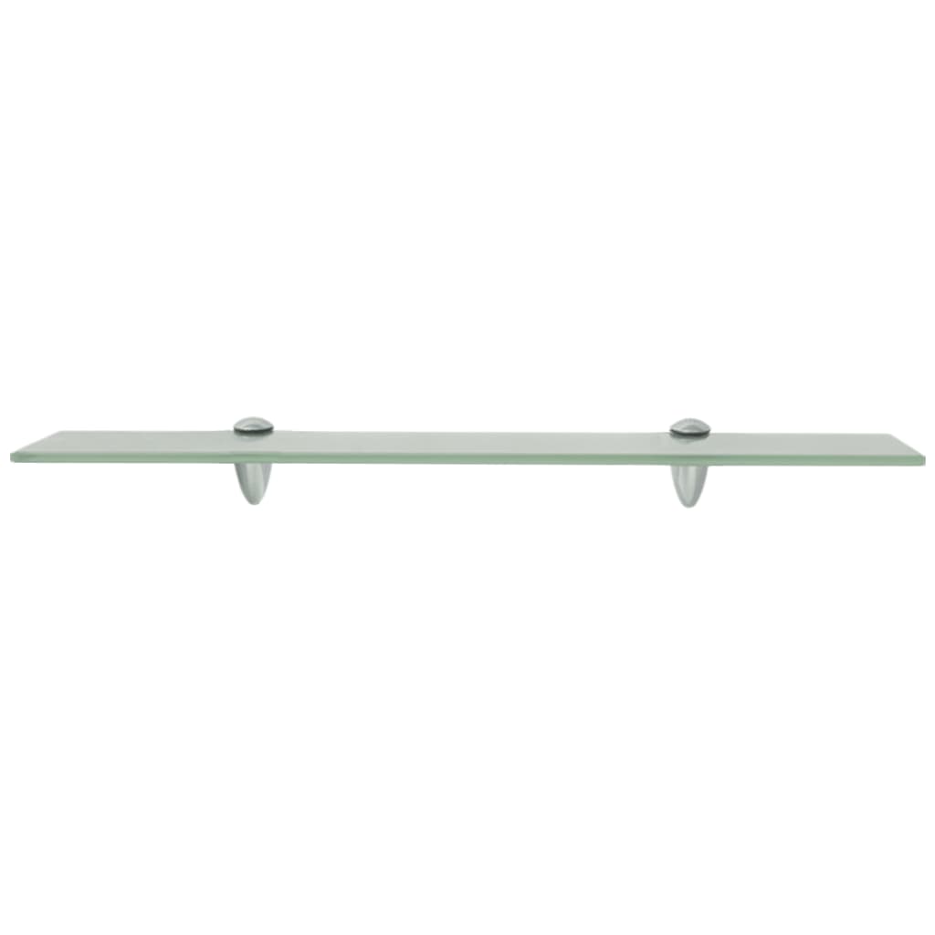 Prateleira flutuante vidro 60x20 cm 8 mm