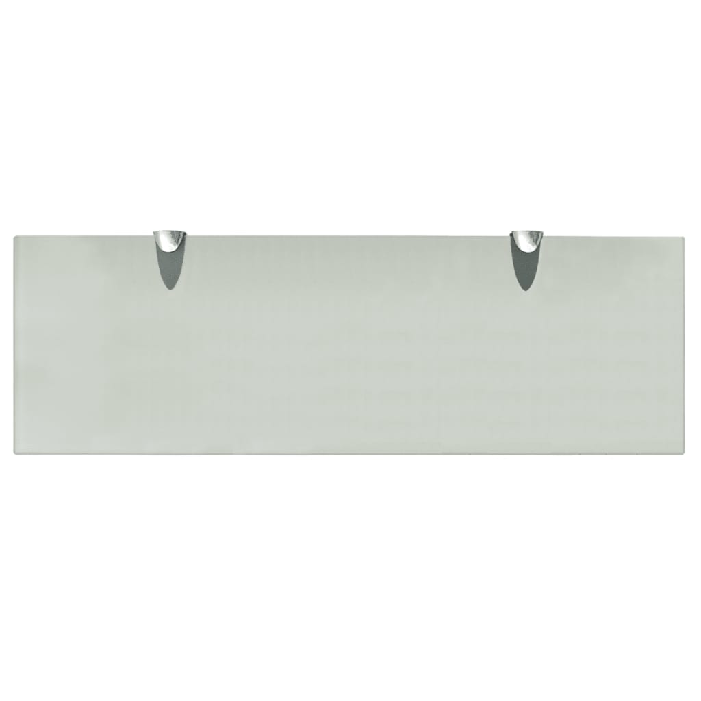 Prateleira flutuante vidro 60x20 cm 8 mm