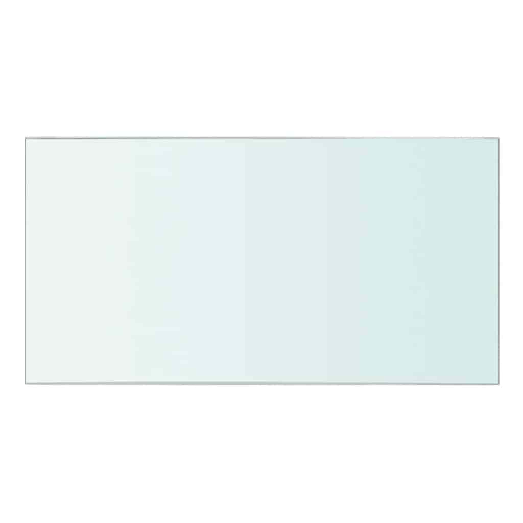 Prateleira de vidro 30x15 cm transparente