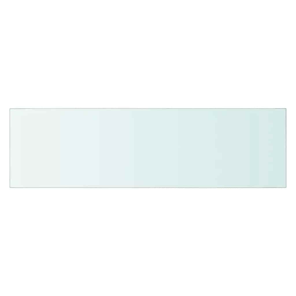 Prateleira de vidro 70x20 cm transparente