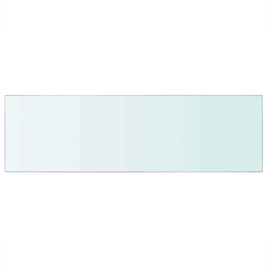 Prateleira de vidro 80x25 cm transparente