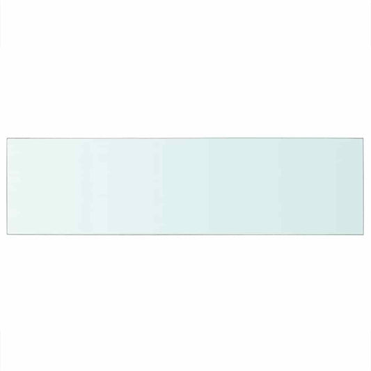 Prateleira de vidro 90x25 cm transparente