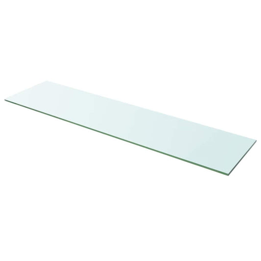 Prateleira de vidro 100x25 cm transparente