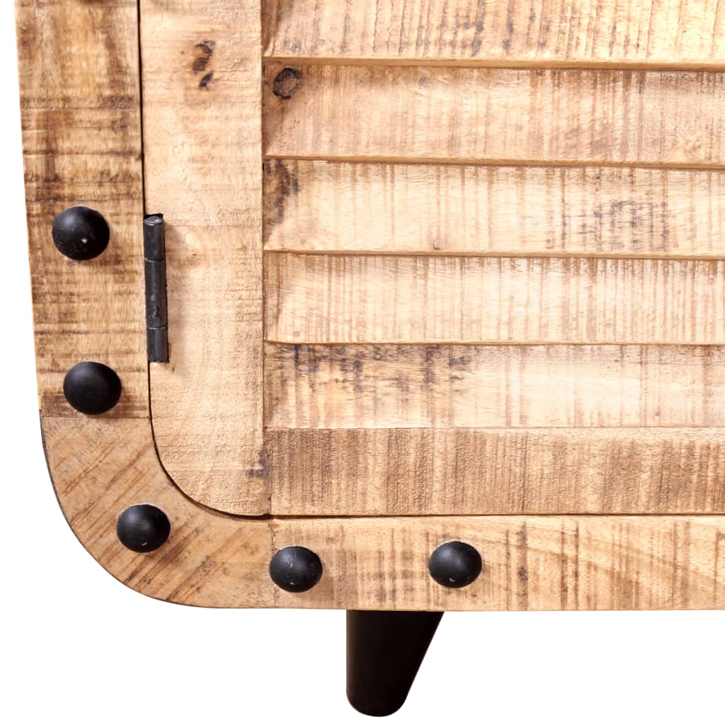 Móvel de TV madeira de mangueira rústica