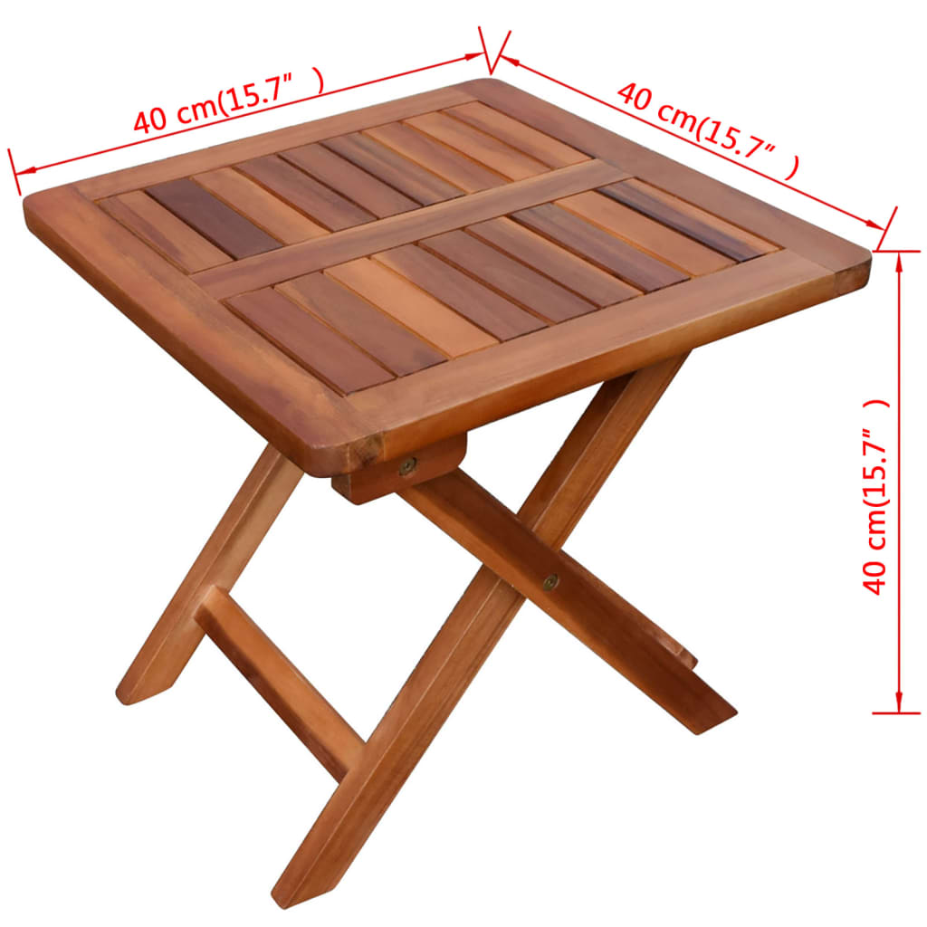 Espreguiçadeiras com mesa 2 pcs madeira acácia maciça