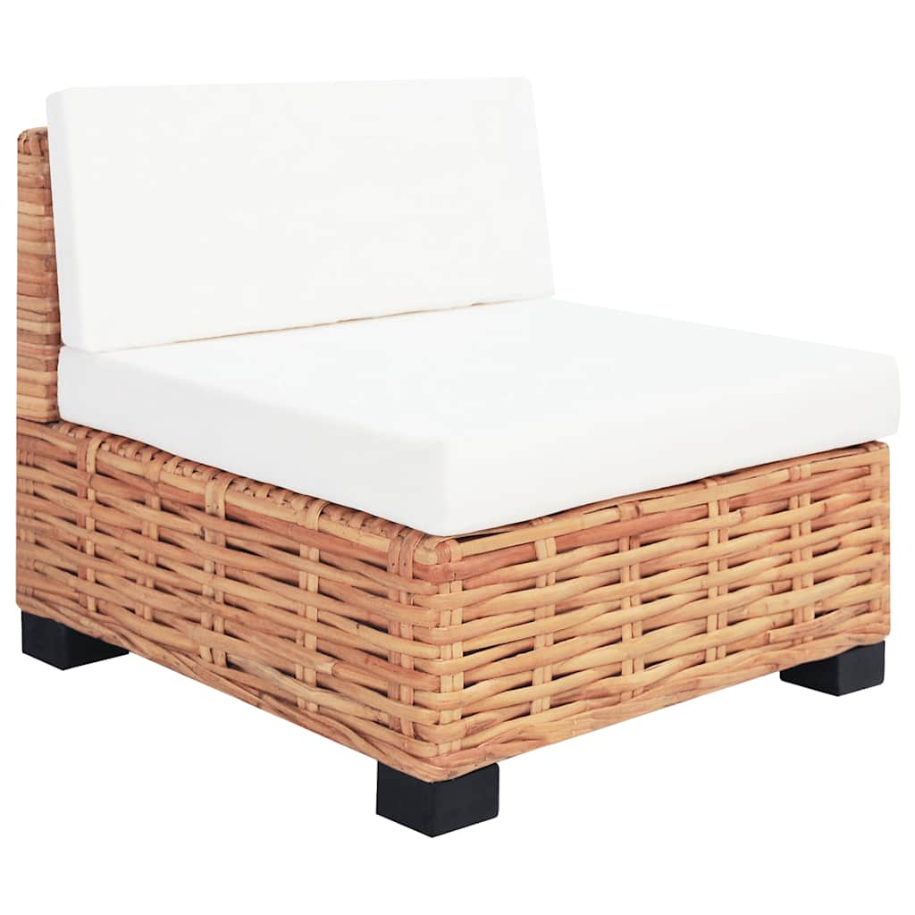 Conjunto de sofás 27 pcs vime genuíno
