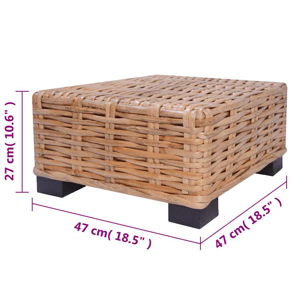 Conjunto de sofás 16 pcs vime genuíno