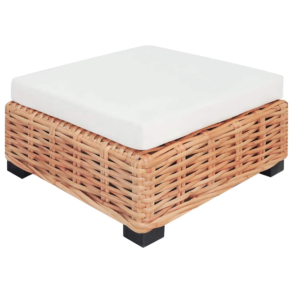 Conjunto de sofás 14 pcs vime genuíno