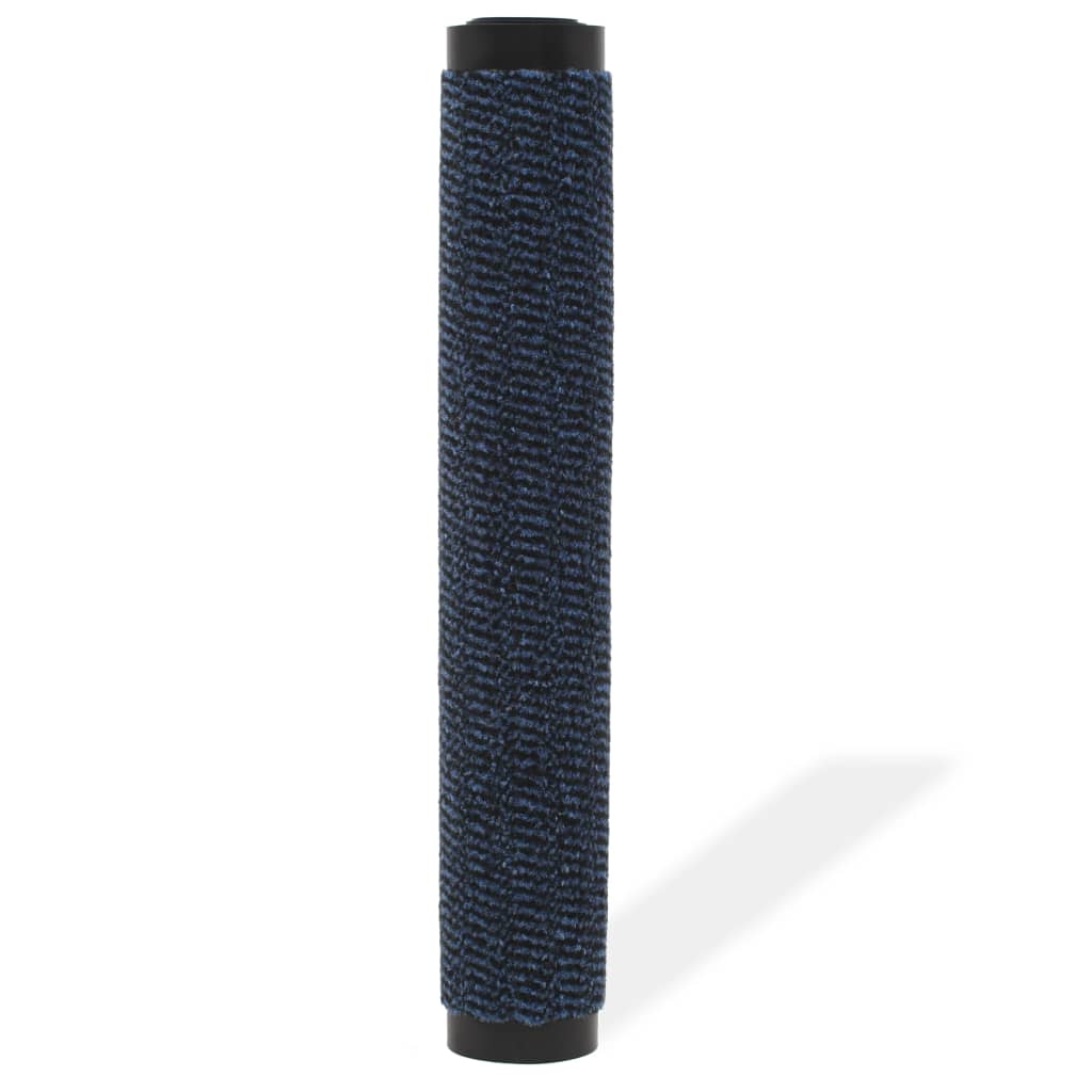 Tapete controlo de pó retangular tufado 120x180 cm azul