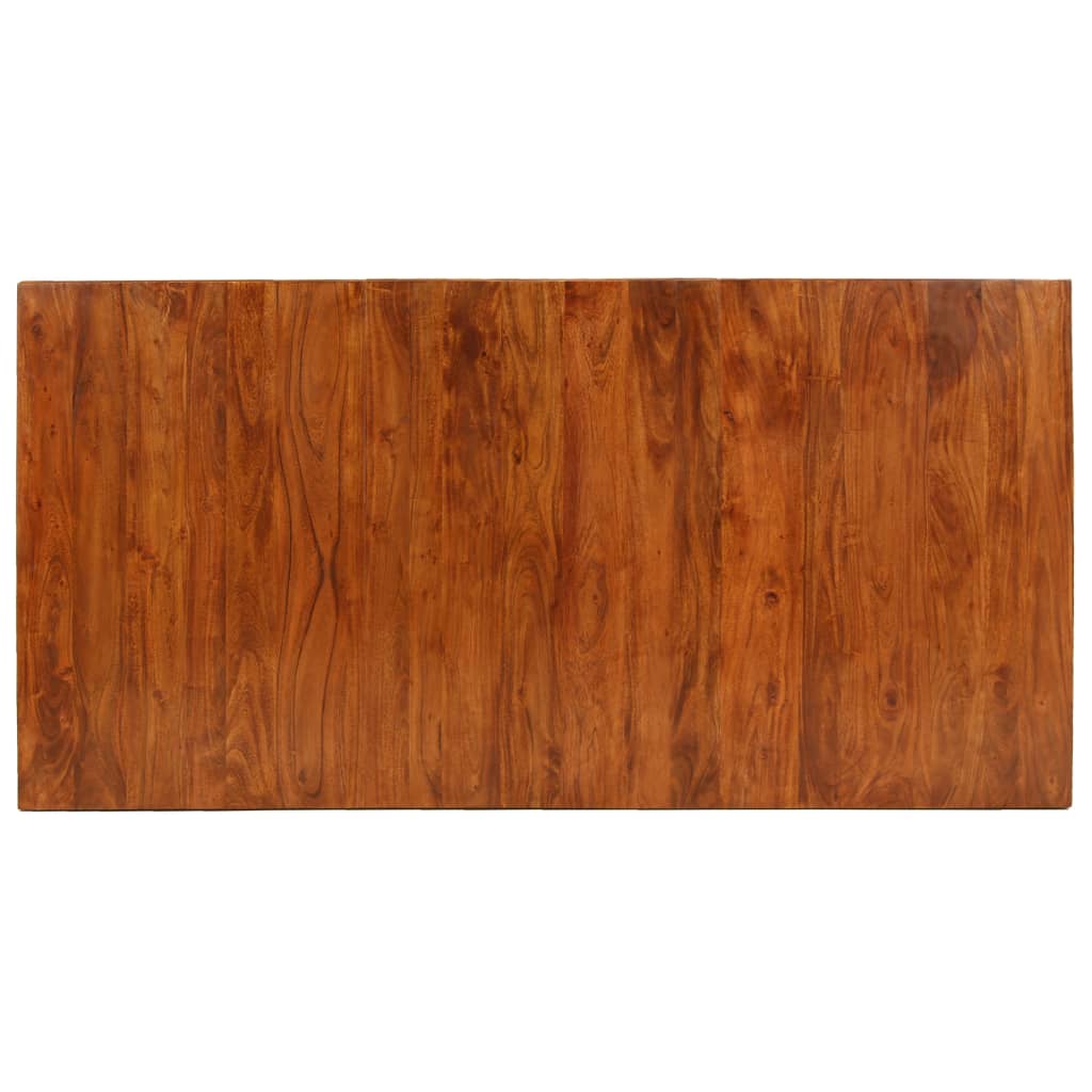 Mesa de jantar 180x90x76 cm madeira maciça