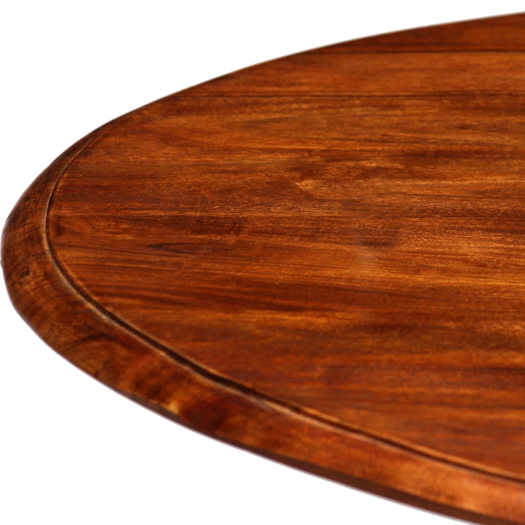 Mesa jantar acácia maciça c/ acabamento a mel 80x76 cm