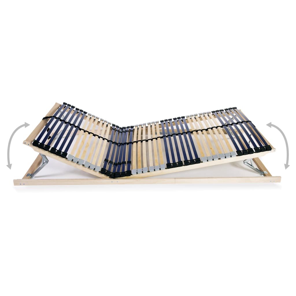 Estrado de ripas com 42 ripas 7 zonas 100x200 cm