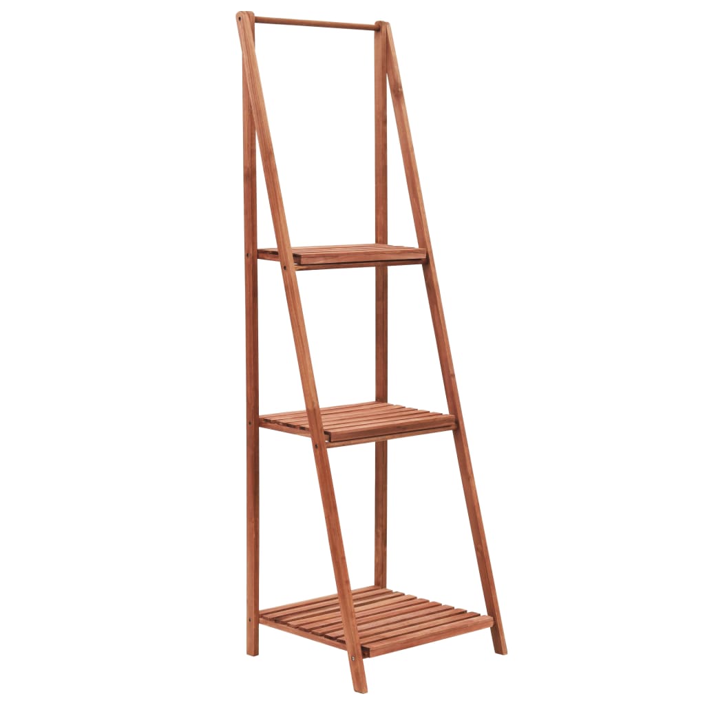 Suporte para plantas madeira de cedro 45x40x145 cm