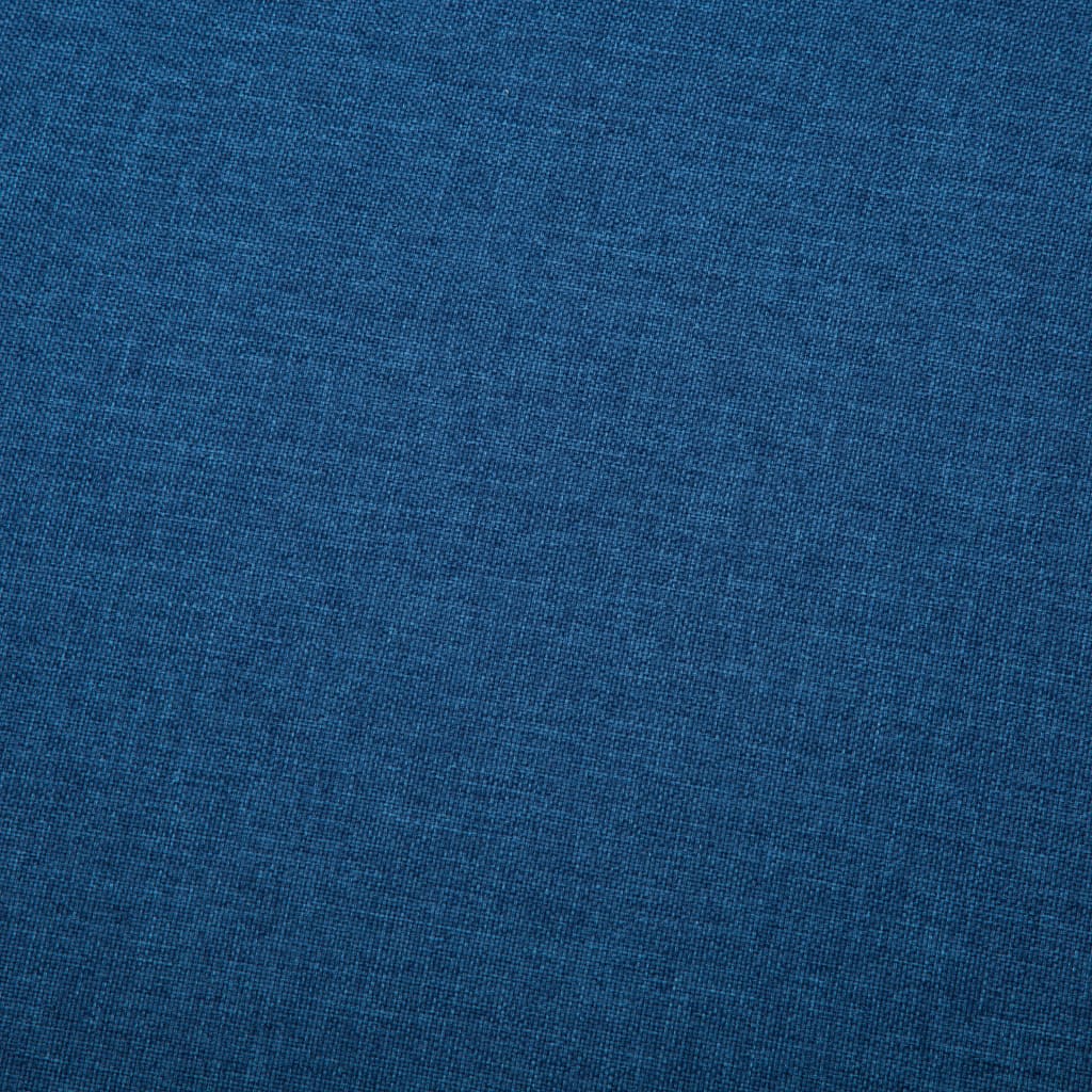 Sofá de 3 lugares em tecido azul