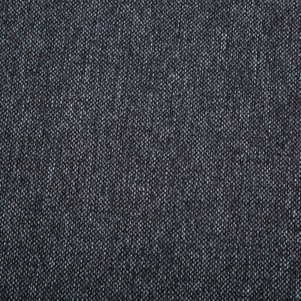 Sofá em tecido c/ forma de L 171,5x138x81,5 cm cinzento escuro