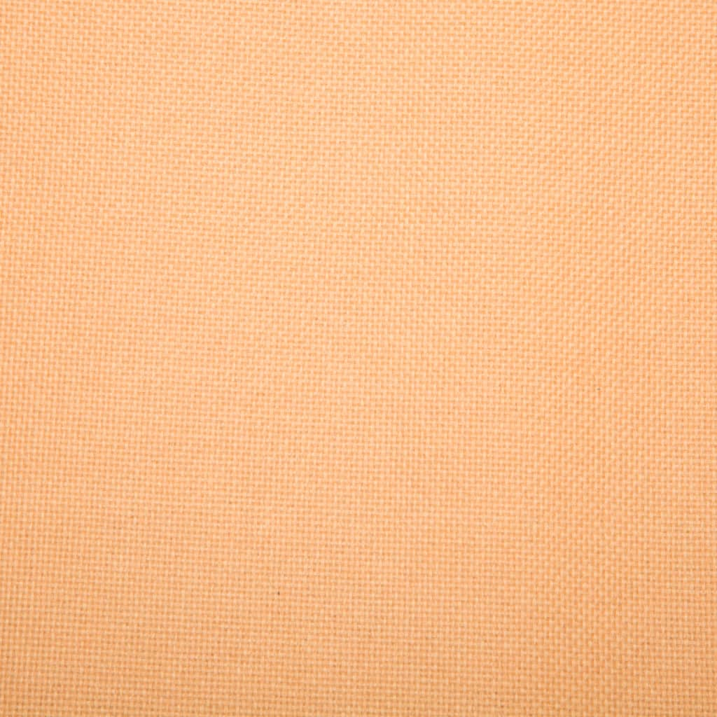 Sofá em tecido c/ forma de L 171,5x138x81,5 cm laranja