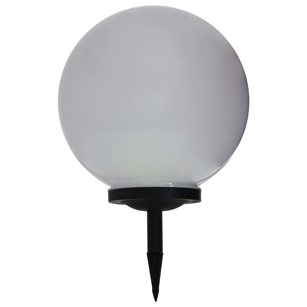 Candeeiro solar de exterior LED esférico 40 cm RGB