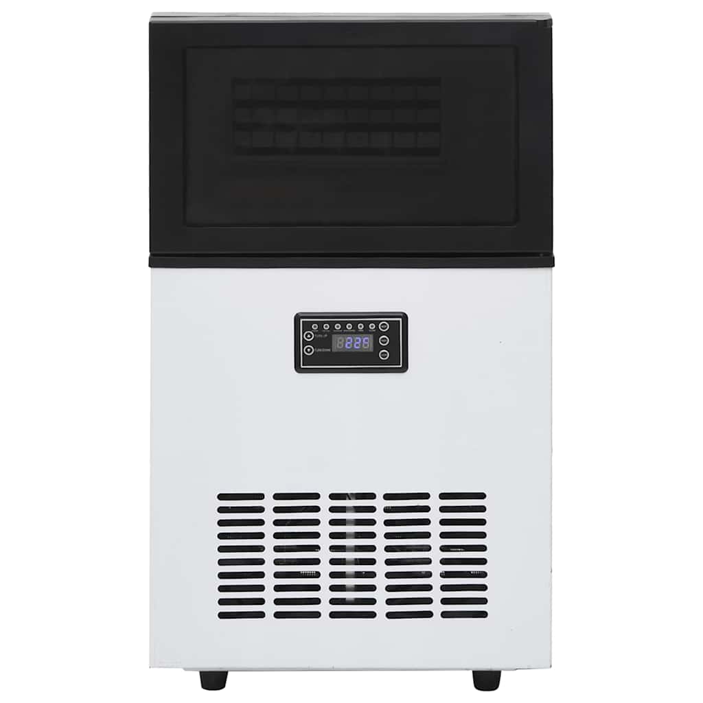 Máquina de fazer cubos de gelo preto 45 kg/24 h