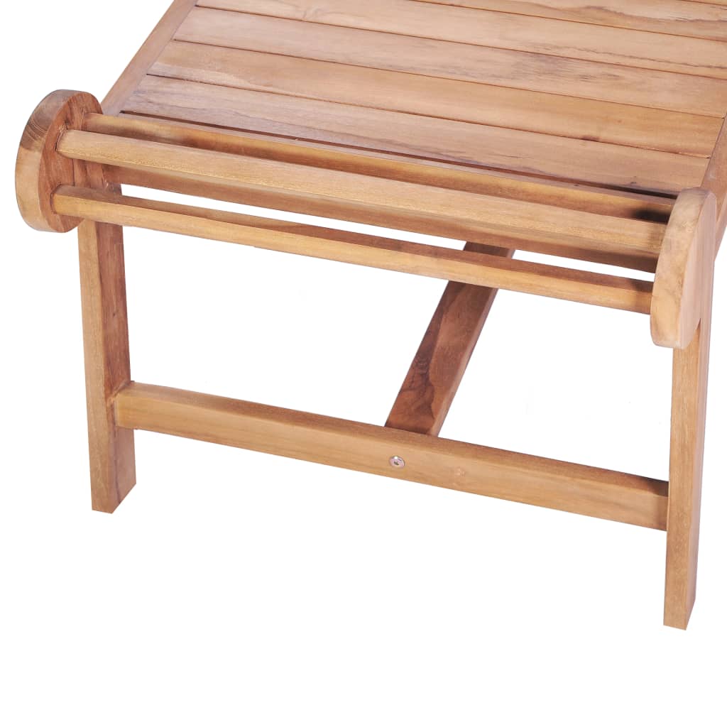 Mesa de centro 100x50x45 cm teca maciça