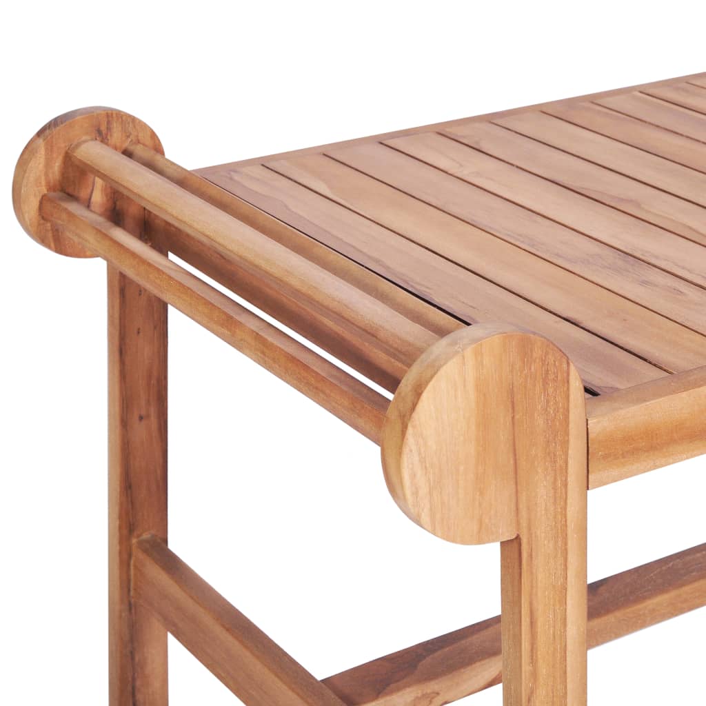 Mesa de centro 100x50x45 cm teca maciça