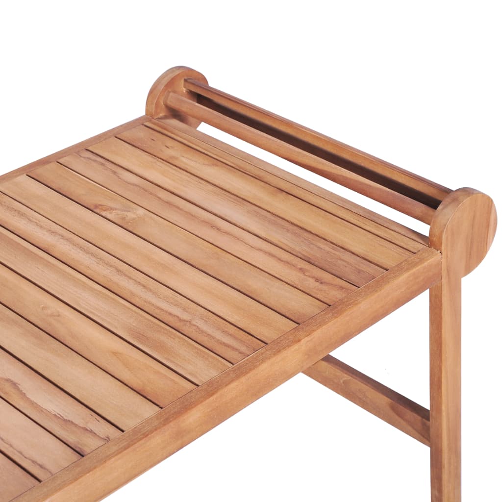 Mesa de centro 100x50x45 cm teca maciça