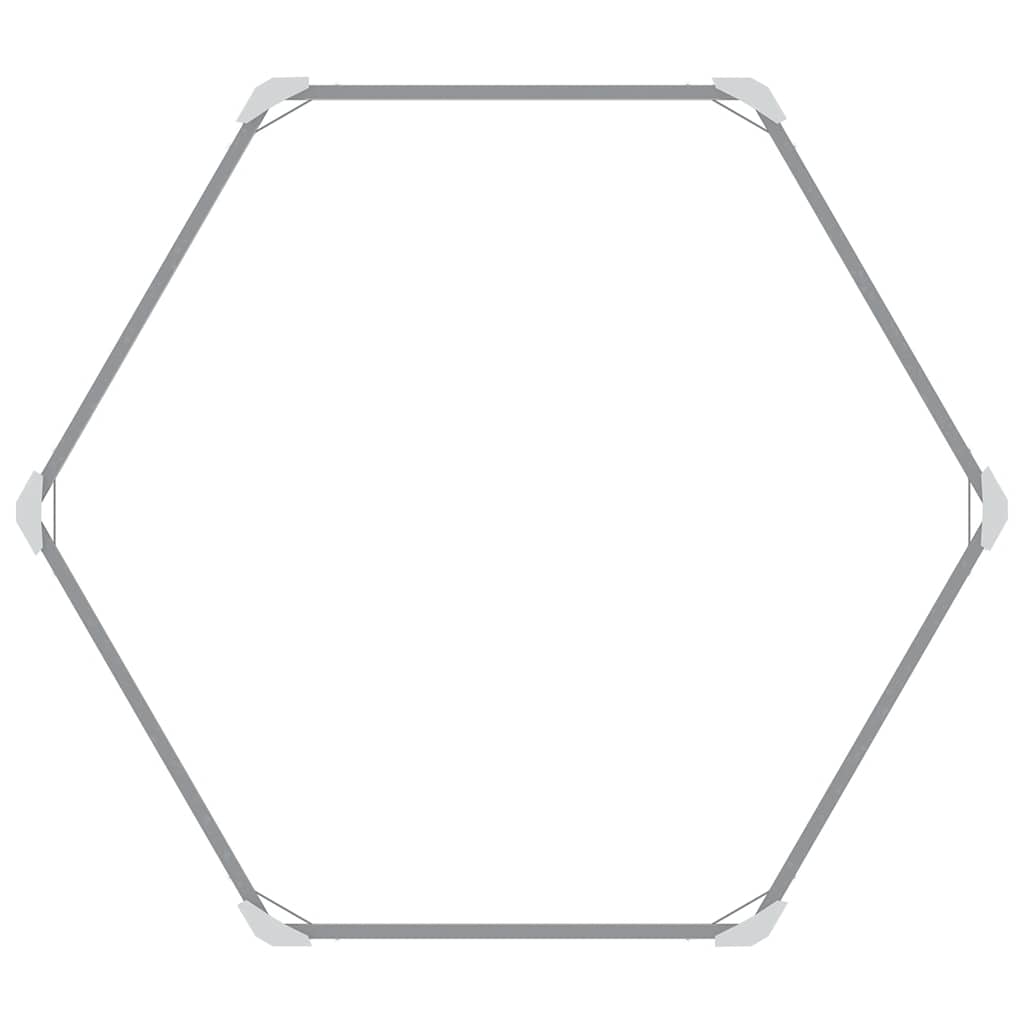 Canteiro elevado jardim aço galvanizado 129x129x77 cm verde